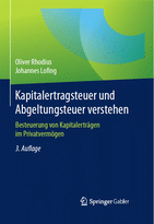 Kapitalertragsteuer und Abgeltungsteuer verstehe
